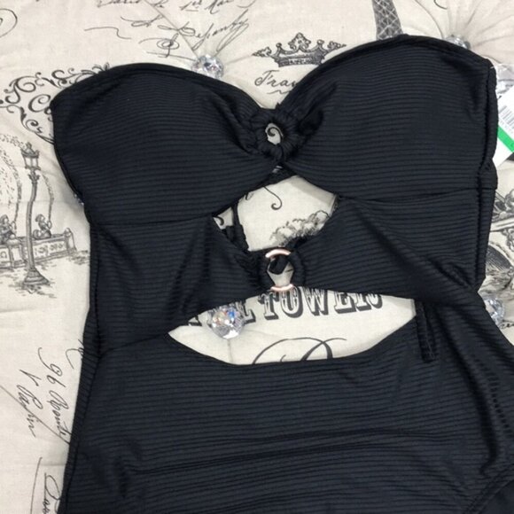 Hula Honey Juniors' Ribbed Swimsuit - Picture 4 of 6